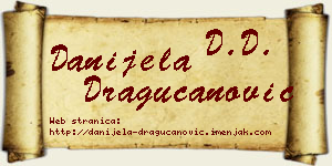 Danijela Dragucanović vizit kartica